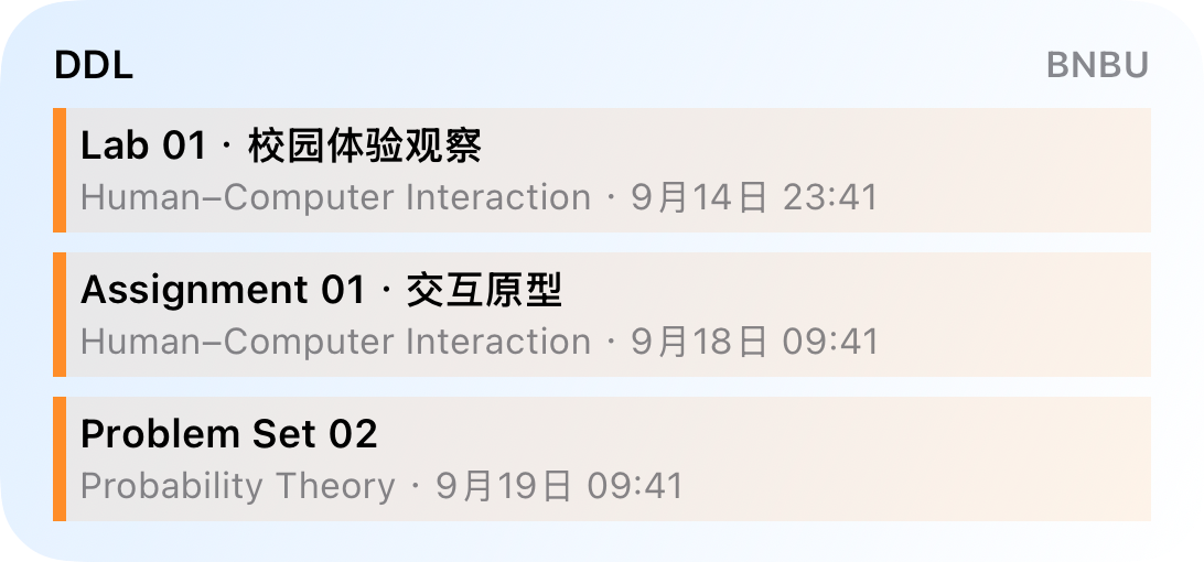 BNBU.ME widget — synthetic demonstration data
